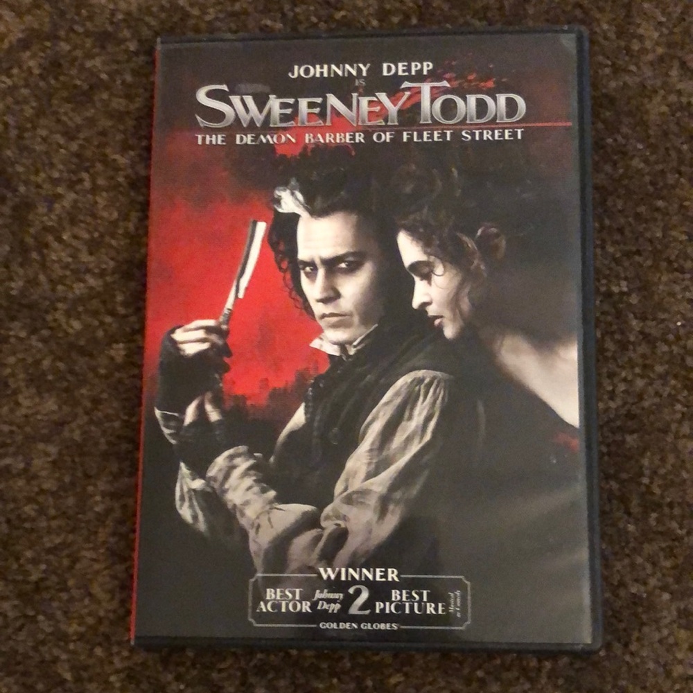 Sweeney Todd DVD